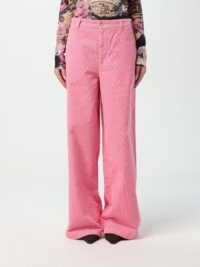 ACNE STUDIOS XS Pink Straight Leg Baggy Corduroy Pants NWOT Never Worn